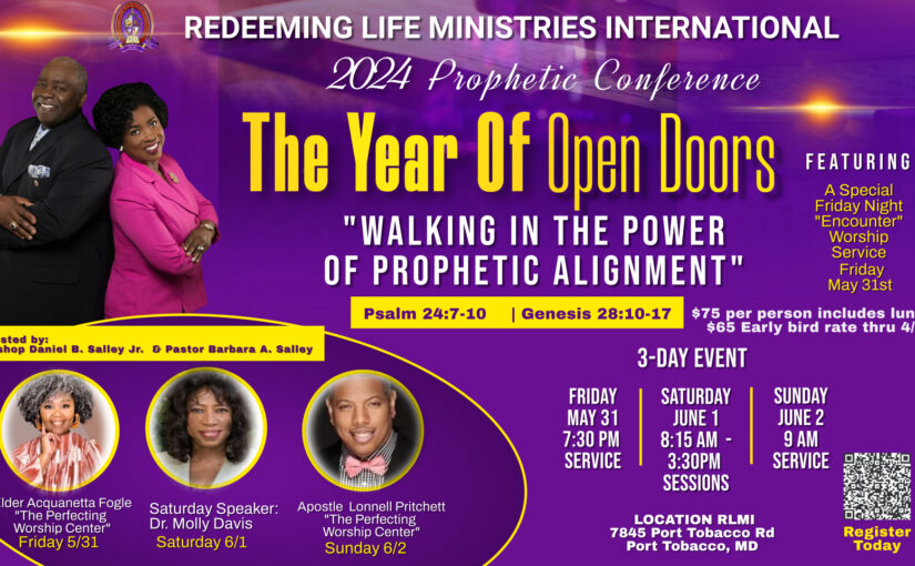 2024 Prophetic Conference – “The Year of Open Doors”